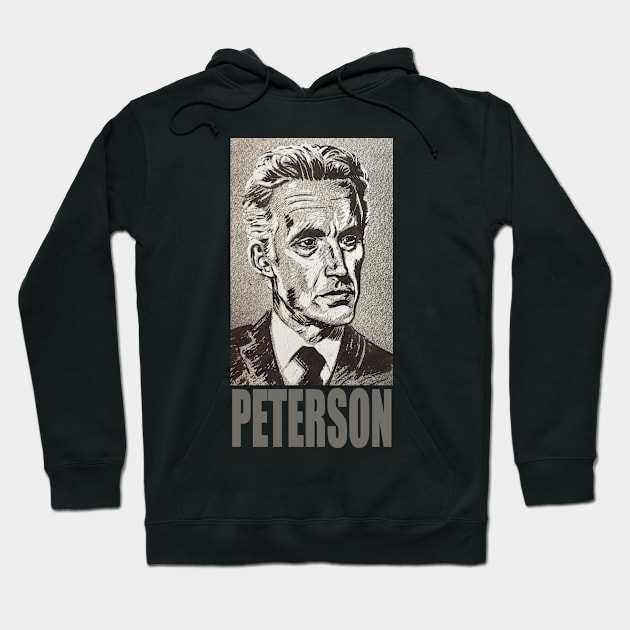 JORDAN PETERSON Hoodie by MasterpieceArt